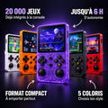 Gamme Pixelo en 5 coloris : 20 000 jeux intégrés, jusqu'à 6 h d'autonomie, format compact